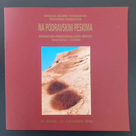 Na podravskim peskima: katalog izložbe fotografija Radovana Kranjčeva