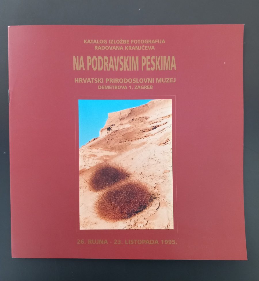 Na podravskim peskima: katalog izložbe fotografija Radovana Kranjčeva