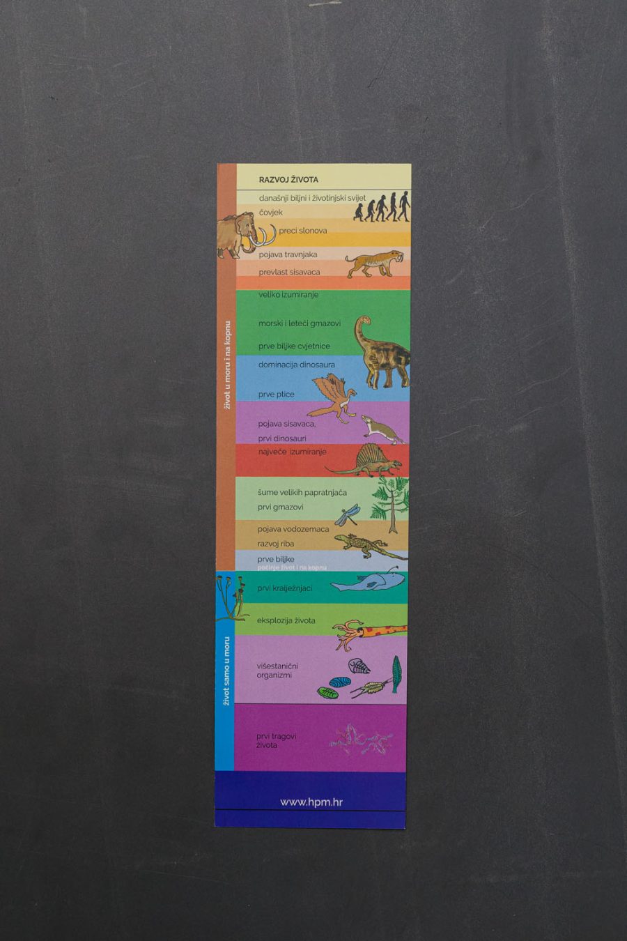 Bookmark "Razvoj života"