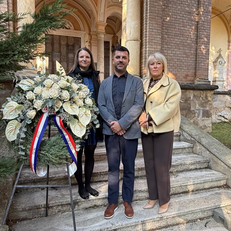 Honouring Dragutin Gorjanović-Kramberger with a Wreath-Laying Ceremony at Mirogoj Cemetery